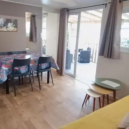 Oleron Mobil Home Climatise Tout Confort 50 M De L'Ocean Au Camping Cap Soleil La Betaudiere Exterior photo