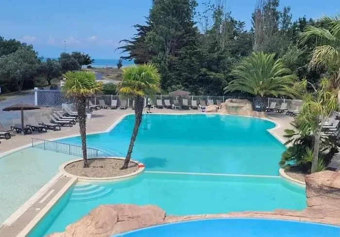 Oleron Mobil Home Climatise Tout Confort 50 M De L\'Ocean Au Camping Cap Soleil