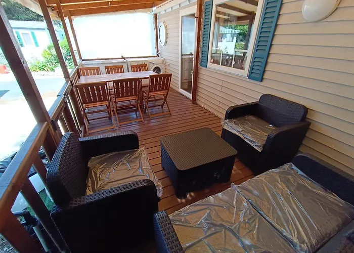 Oleron Mobil Home Climatise Tout Confort 50 M De L\'Ocean Au Camping Cap Soleil
